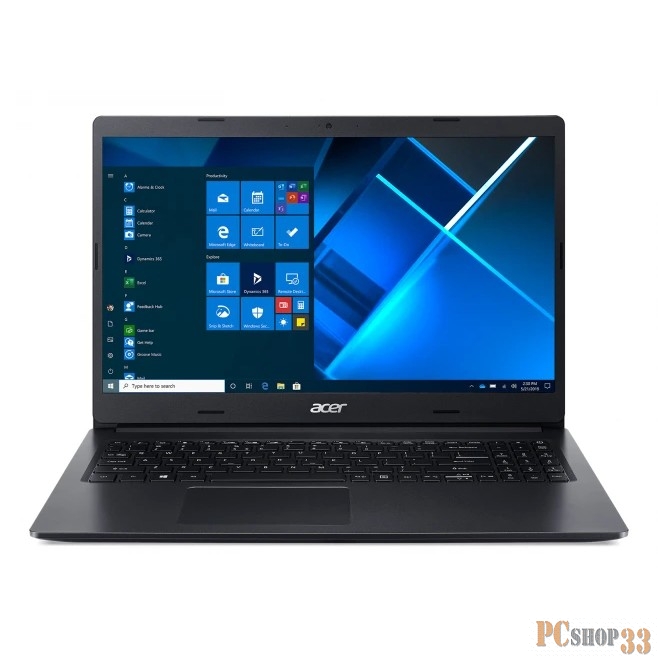 Ноутбук Acer EX215-53G-35NY Extensa 15.6 FHD(1920x1080)/Intel Core i3-1005G1 1.20GHz Dual/8GB+256GB SSD/NVIDIA GeForce MX330 2GB/WiFi/BT/0.3MP/2cell/1,9 kg/W10Pro/1Y/BLACK