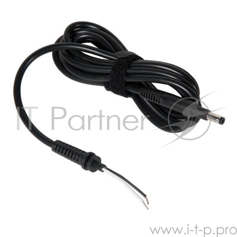кабель с разъемом для блока питания для HP, DC adaptor jack 4.8х1.7мм, 1.5m, black super-long interface