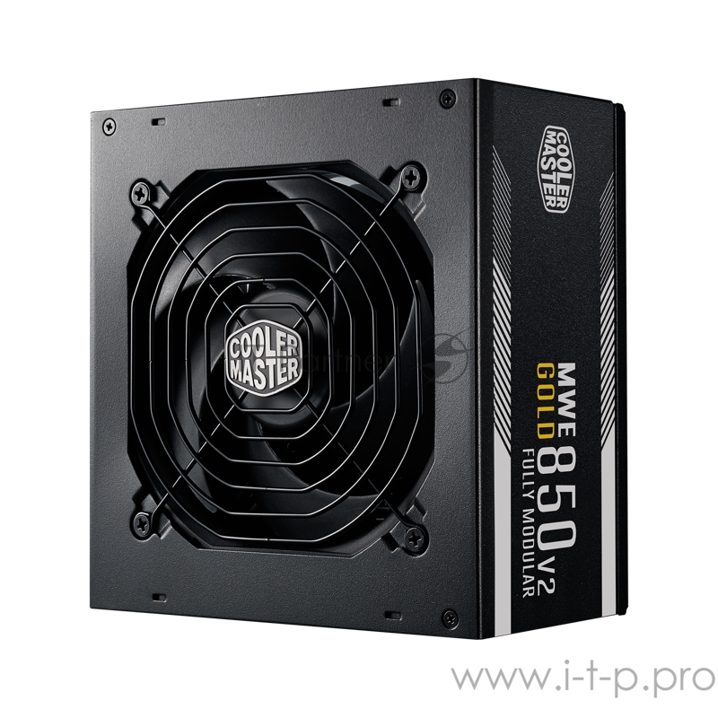Cooler Master MWE Gold 850 V2, 850W, ATX, 120mm, 24pin, 12xSATA, 4xPCI-E(6+2), APFC, 80+ Gold