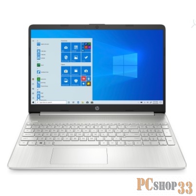 Ноутбук HP15 15s-fq2052ur 15.6 FHD, Intel Core i3-1125G4, 8Gb, 512Gb SSD, no ODD, FreeDOS, серебристый