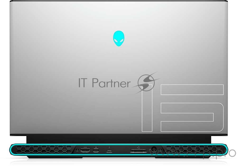 Ноутбук Alienware m15 R3 Core i7 10870H/16Gb/SSD1Tb/NVIDIA GeForce RTX 3070 8Gb/15.6/IPS/FHD (1920x1080)/Windows 10/silver/WiFi/BT/Cam