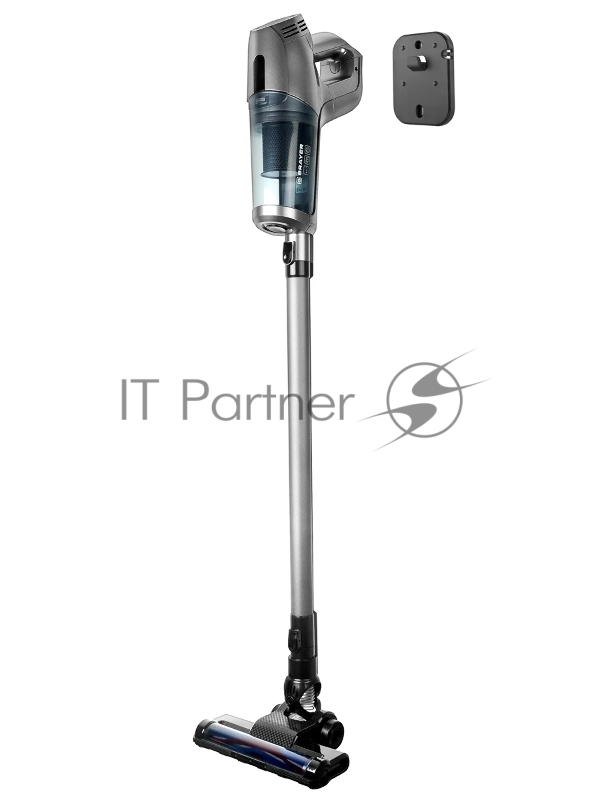 Ручной пылесос BRAYER, 2 в 1,135Вт, 1л,батарея 29,5В, турбощетка с LED, база д/хранения
