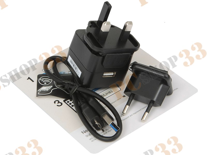 Внешний жесткий диск 2000ГБ 2.5 Western Digital My Passport Wireless Pro WDBP2P0020BBK, черный (USB3.0, WiFi)