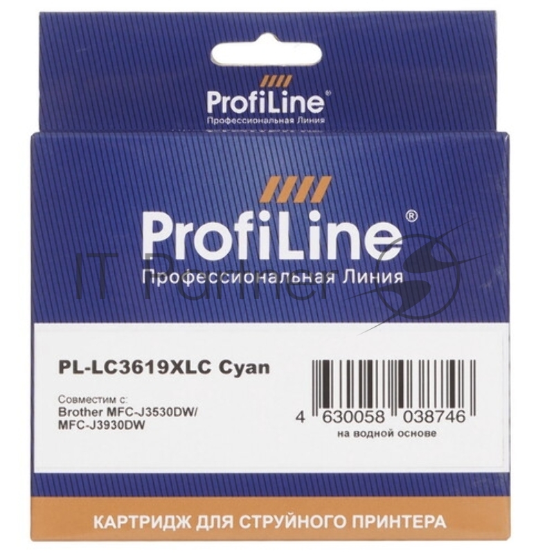 Струйный картридж PL-LC3619XLBK для принтеров Brother MFC-J2330DW/J2730DW/J3530DW/J3 с чернилами Black ProfiLine