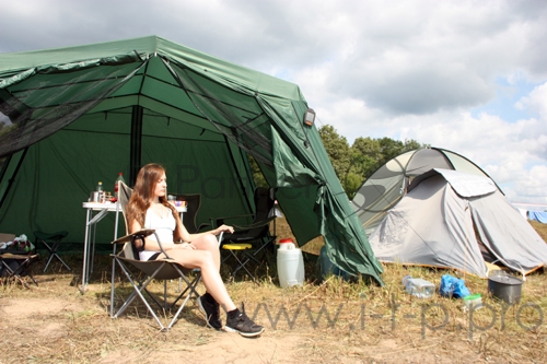 Тент CAMPACK-TENT G-3301W с ветро-влагозащитными полотнами