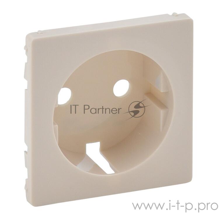 Розетки, выключатели и аксессуары Legrand 755201 Valena LIFE.Лицевая панель розетки 2К+З.Слоновая кость
