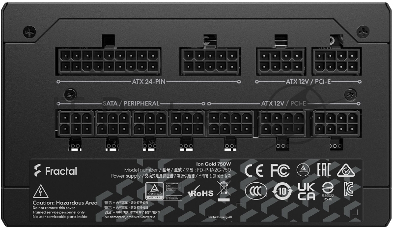 Ion Gold 750W, ATX FD-P-IA2G-750-EU
