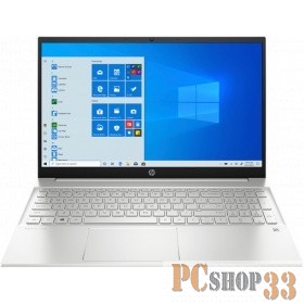 Ноутбук HP Pavilion 15-eh1013ur 15.6 FHD, AMD R3-5300U, 8Gb, 512Gb SSD, no ODD, FreeDOS, серебристый