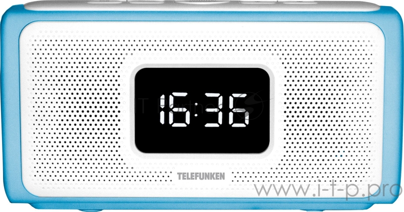 Радиочасы TELEFUNKEN TF-1705UB(голубой с белым)