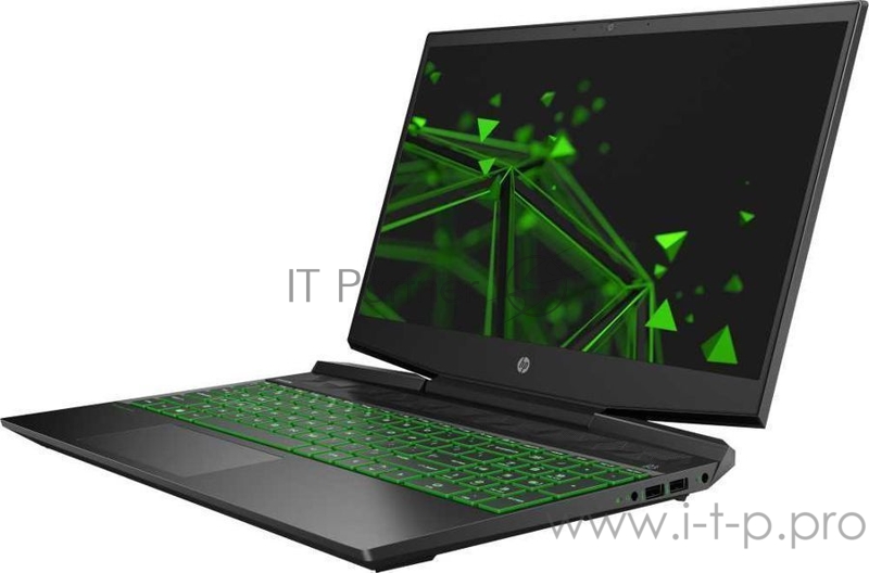 Ноутбук HP Pavilion Gaming 15-dk1067ur Core i5 10300H/8Gb/SSD256Gb/NVIDIA GeForce GTX 1650 4Gb/15.6/IPS/FHD (1920x1080)/Free DOS 3.0/black/WiFi/BT/C