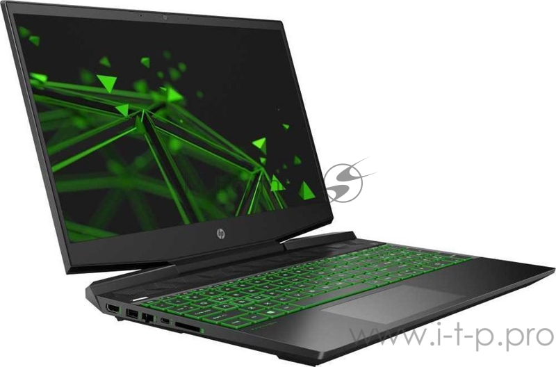 Ноутбук HP Pavilion Gaming 15-dk1067ur Core i5 10300H/8Gb/SSD256Gb/NVIDIA GeForce GTX 1650 4Gb/15.6/IPS/FHD (1920x1080)/Free DOS 3.0/black/WiFi/BT/C