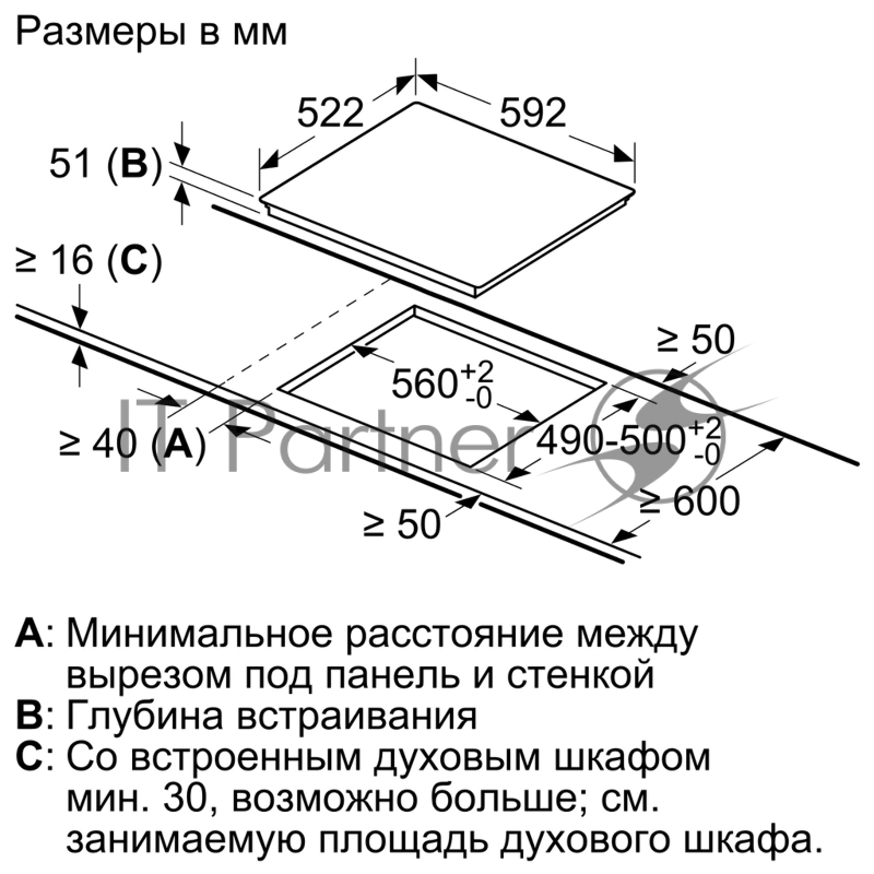 Варочная панель электрическая Bosch PUE612FF1J