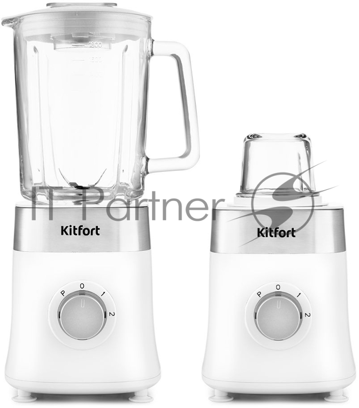 Блендер стационарный Kitfort KT-3030-2 800Вт белый