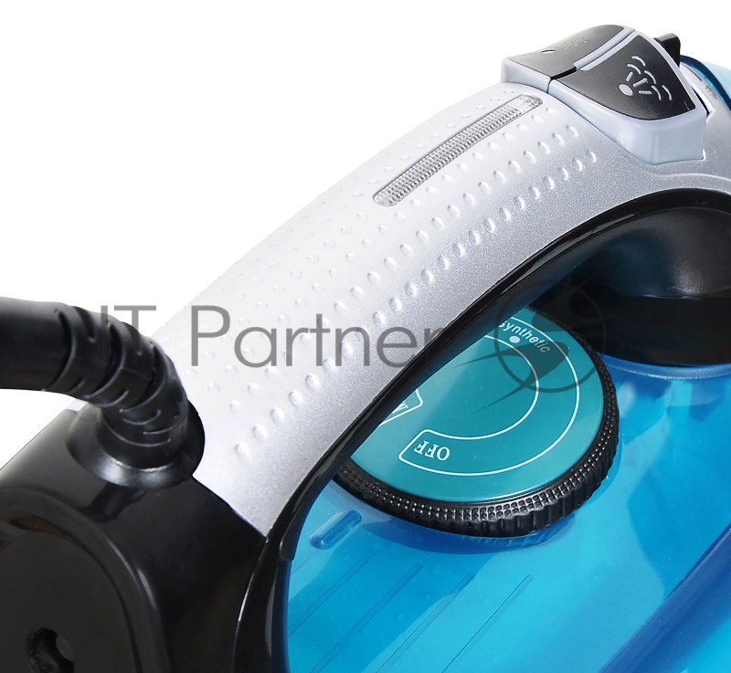 Утюг Hyundai H-SI01571 2600Вт черный/голубой