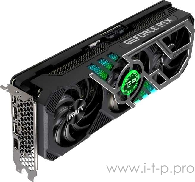 Видеокарта Palit PCI-E nVidia GeForce RTX3070TI GAMINGPRO 8Gb (256bit/GDDR6/HDMI/DPx3) (NED307T019P2-1046A)