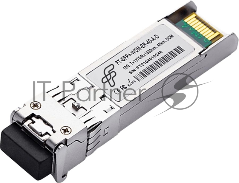 FiberTrade модуль WDM SFP+ модуль, 10Гбит/с, Tx=1270/Rx=1330нм, LC, 40км