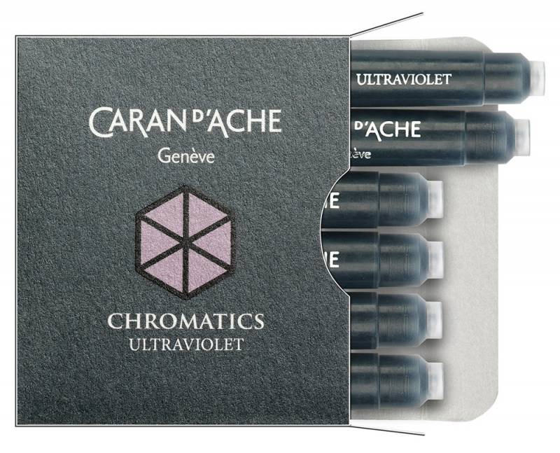Картридж Carandache CHROMATICS Ultraviolet (8021.099) для перьевых ручек (упак.:6шт)