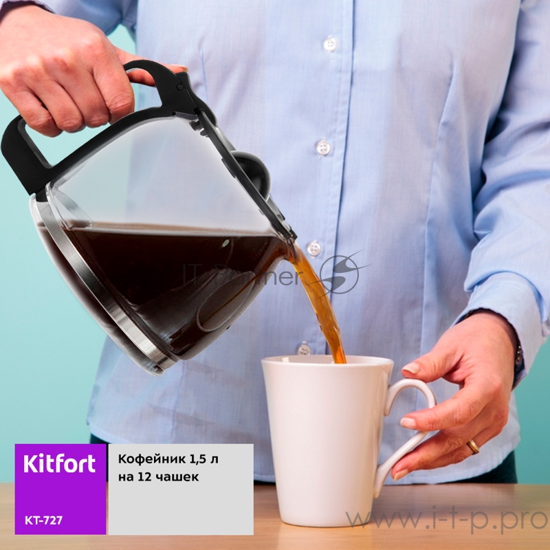 Кофеварка Kitfort КТ-727