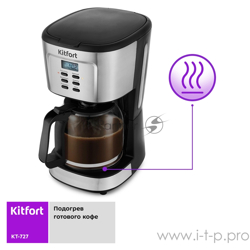 Кофеварка Kitfort КТ-727