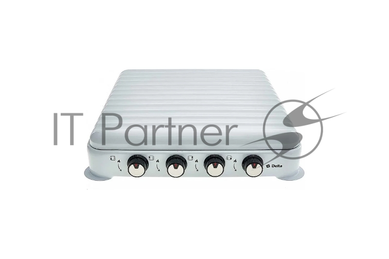 Плитка газовая DELTA D-2208 четырехконфорочная цвет белый