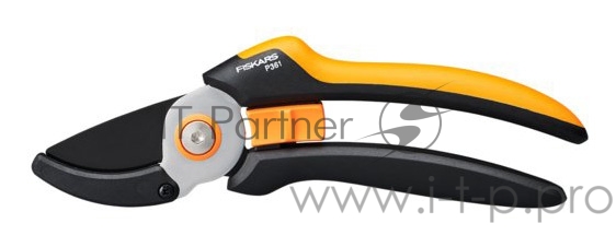 Секатор контактный Fiskars Solid P361 черный/оранжевый (1057165)