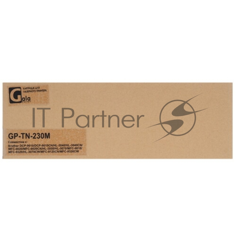 Картридж GP-TN-230M для принтеров Brother DCP-9010/DCP-9010CN/HL-3040/HL Magenta 1400 копий GalaPrint