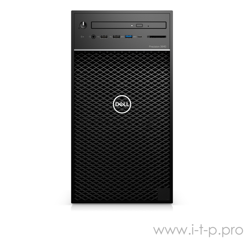 Рабочая станция DELL PRECISION T3640 PRECISION T3640 MT/Core i7-10700/16GB/512GB SDD/NVIDIA Quadro P1000 4GB/keyb+mice/Win10 Pro/3Y Basic NBD