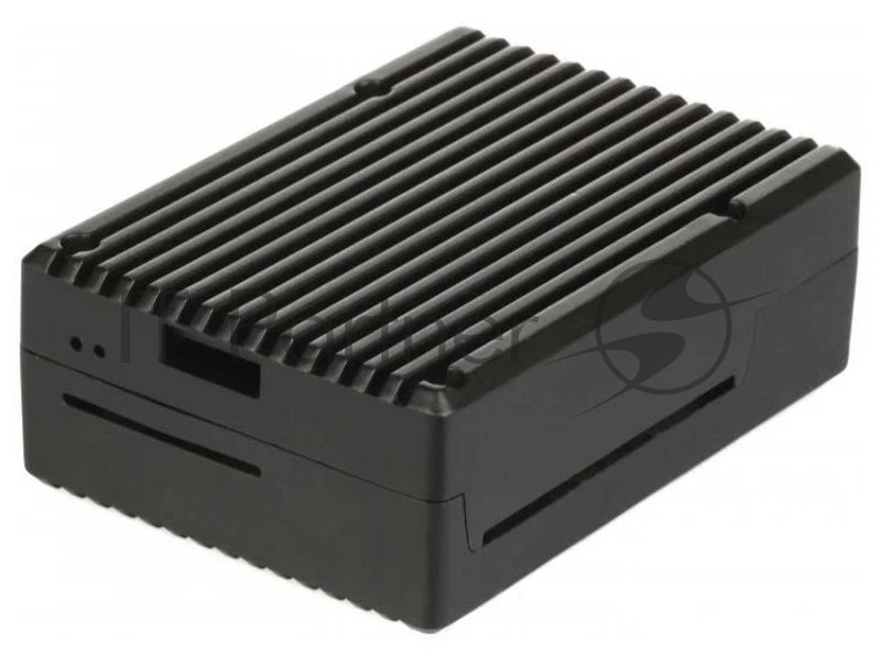 Корпус Qumo, Aluminum Case, Raspberry Pi 4B, black(RS017)