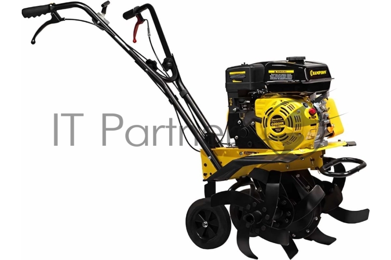 CHAMPION BC 5712(4,1/6,5 кВт/л.с. 196см3, вес 52кг, макс. обороты двигателя, 3600 обор./мин., глубина/ширина вспашки 330/300-550-850 мм, передаточное число (понижающее)30:1, количество скоростей (вперед/назад)1/1.)