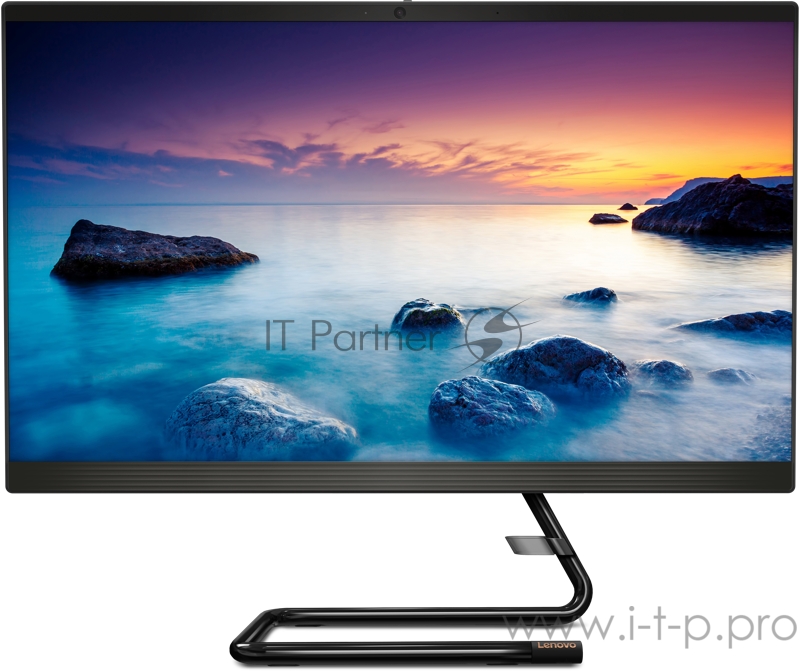 Моноблок Lenovo IdeaCentre AIO 3 24IMB05 23.8(1920x1080)/Intel Core i5 10400T(2Ghz)/8192Mb/256SSDGb/D Radeon R625(2048Mb)/BT/WiFi/war 1y/5.87kg/black/W10 + Клавиатура, мышь USB