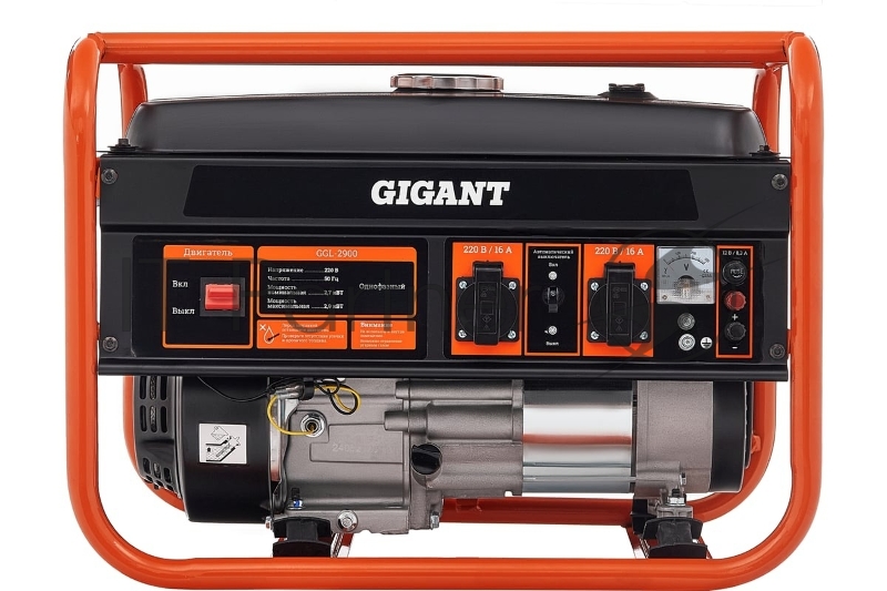 Бензиновый генератор Gigant GGL-2900