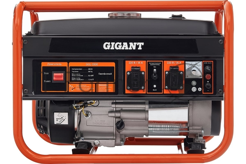 Бензиновый генератор Gigant GGL-3300