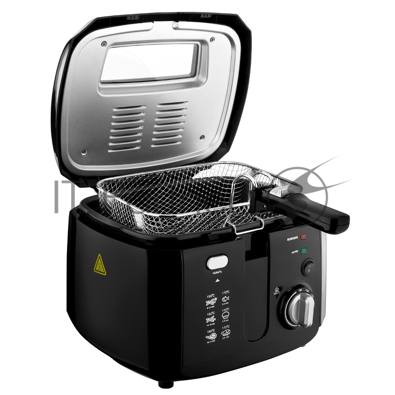 Фритюрница BRAYER BR2831 1800 Вт, вмест.прод 500 г, корзина д/масла 2,5 л,
