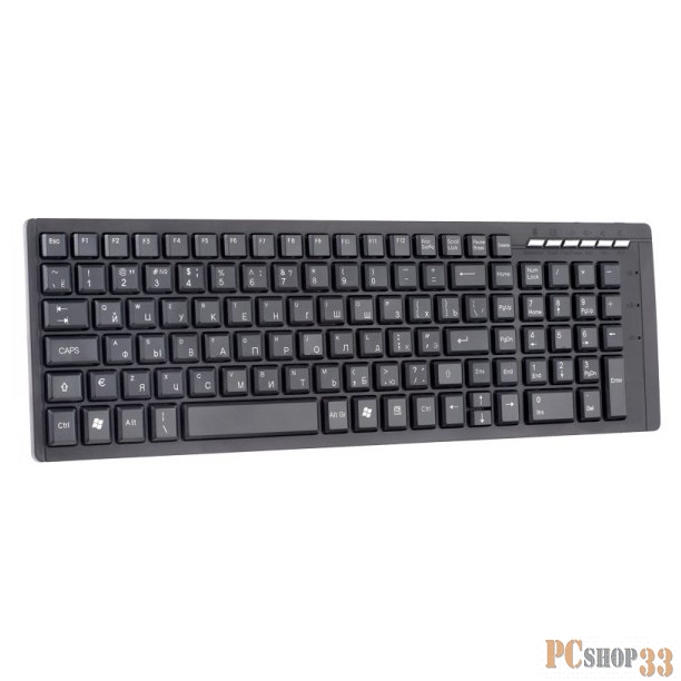 Клавиатура Perfeo PYRAMID Multimedia, USB, черная (PF_4509)