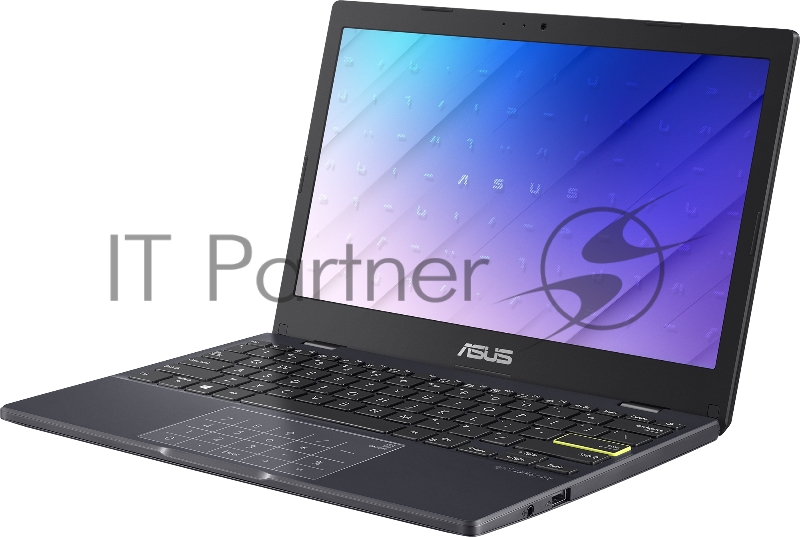 Ноутбук ASUS E210MA-GJ004T 11.6(1366x768 (матовый))/Intel Pentium Silver N5030(1.1Ghz)/4096Mb/64 eMMCGb/noDVD/Int:Intel UHD Graphics/Cam/BT/WiFi/war 1y/1.05kg/Peacock Blue/W10 + Support NumberPad /