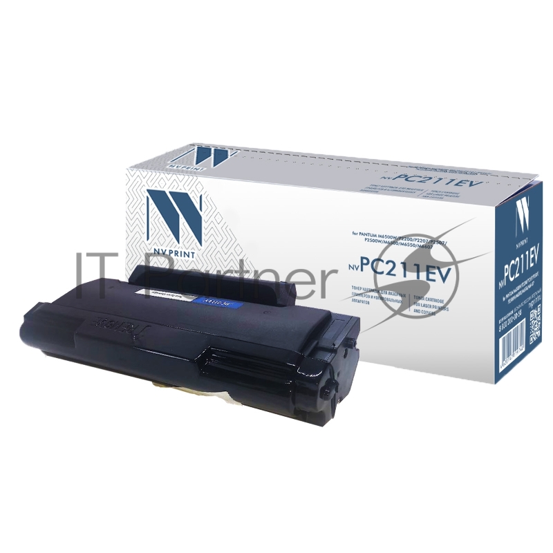 Картридж NV-Print NV-PC211EV для Pantum M6500W/P2200/P2207/P2507/P2500 (1600k) (NV-PC211EV)
