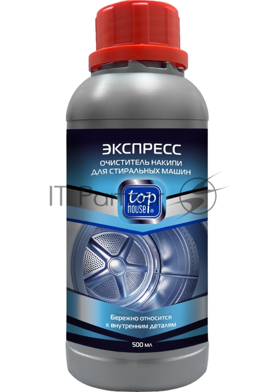 Экспресс-очиститель накипи для стиральных машин TOP HOUSE 391220 (500 мл.)