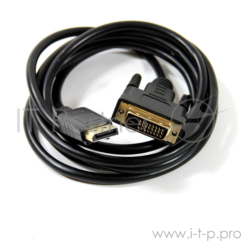 Переходник Telecom Кабель-переходник (TA668-1.8M) DP -- DVI M/M 1,8м 6926123463215