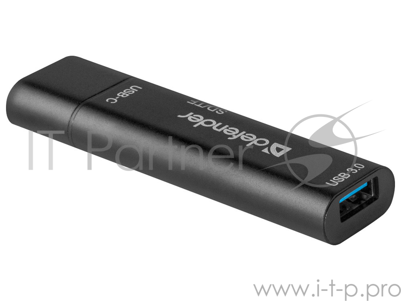 Переходник Defender Speed Stick Универсальный картридер USB3.1 TYPE C - USB/SD/TF (83205)