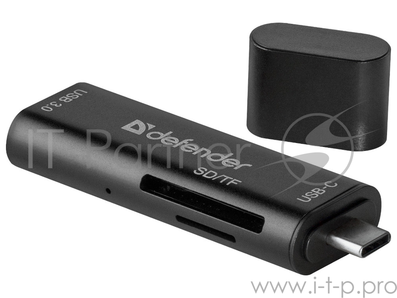 Переходник Defender Speed Stick Универсальный картридер USB3.1 TYPE C - USB/SD/TF (83205)