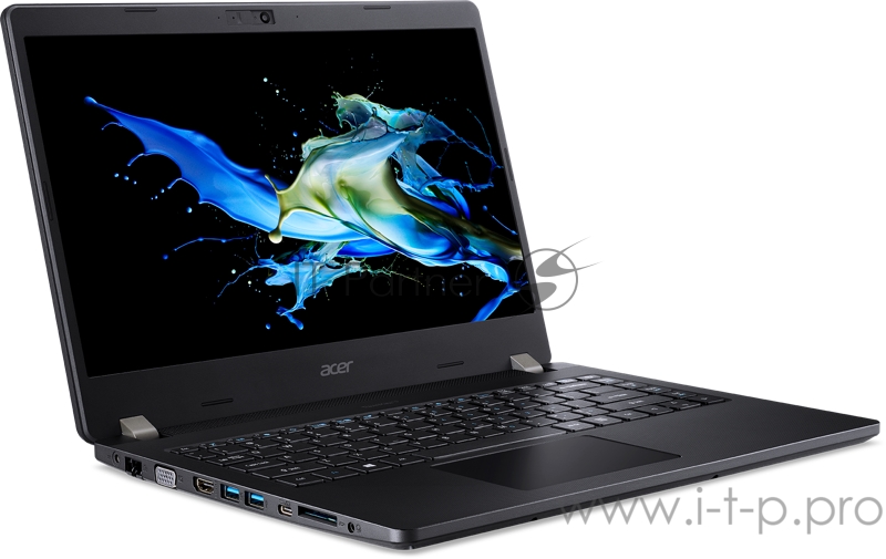 Ноутбук Acer TravelMate P2 TMP214-52-36HS 14 (1920x1080 (матовый)) / Intel Core i3 10110U(2.1Ghz)/8192Mb/128SSDGb 3y/1.6kg/Black/DOS