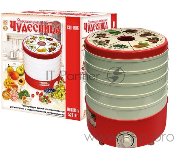 СШ-006 Чудесница (5 решеток, мощность 520Вт, макс. объем до 20л)