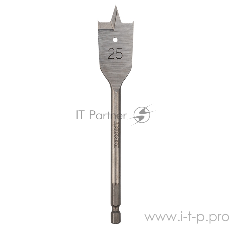 Сверло перовое по дереву 25х152 мм (шестигранный хвостовик) REXANT