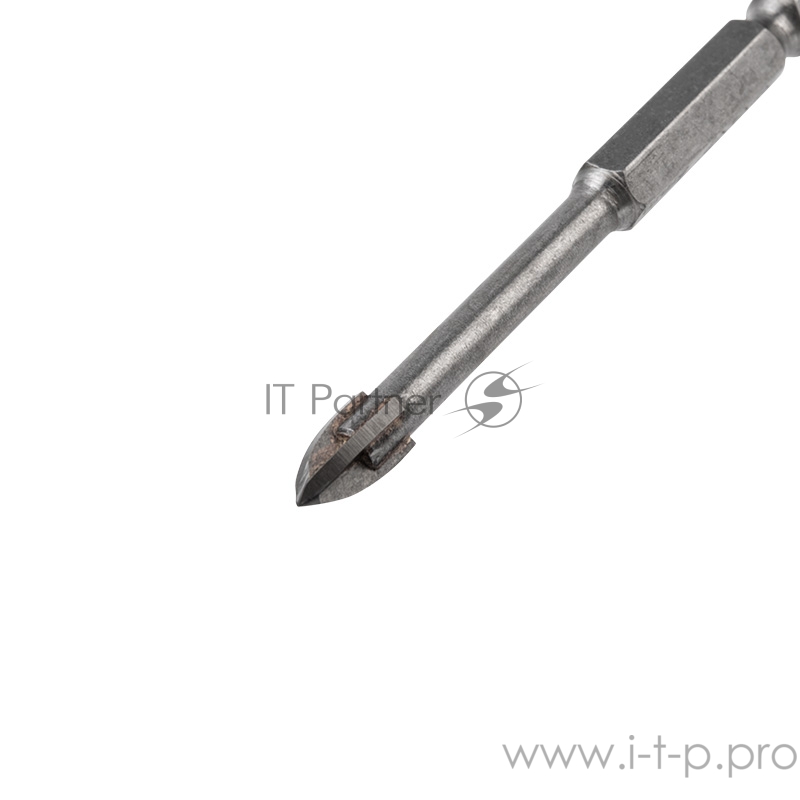 Сверло по стеклу и керамике 6 мм 4 грани шестигр. хвост. REXANT