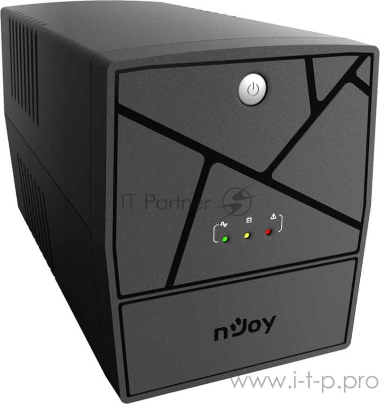 ИБП nJOY UPS 1000VA Keen 1000 USB (эфективная мощьность 600Вт, батарея 7 Ач 2шт, 4 розетки)