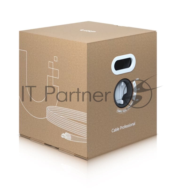 UISP Cable Pro кабель F/UTP категории 5е, 4 пары, 305 м, уличный