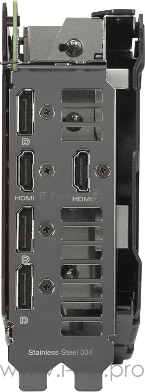 Видеокарта Asus PCI-E 4.0 TUF-RTX3060TI-O8G-V2-GAMING LHR NVIDIA GeForce RTX 3060Ti 8192Mb 256 GDDR6 1755/14000/HDMIx2/DPx3/HDCP Ret