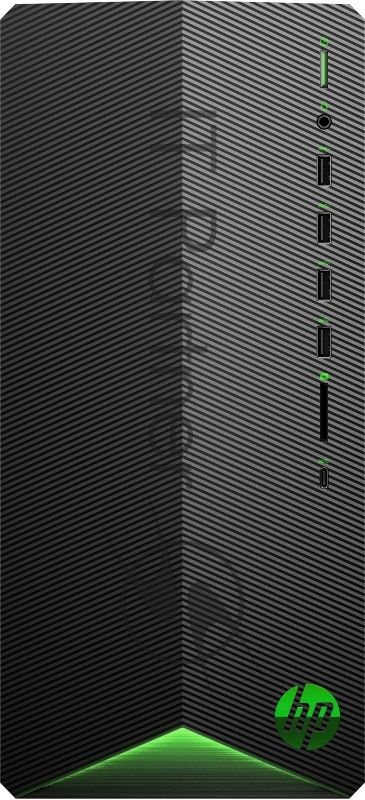 Компьютер HP Pavilion Gaming TG01-2017ur black (Core i5 11400F/16Gb/512Gb SSD/noDVD/3060Ti 8Gb/DOS) (42V08EA)