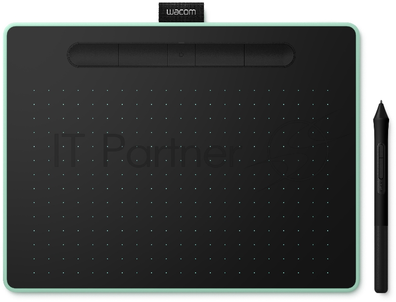Графический планшет Wacom Intuos M Bluetooth черный CTL-6100WLE-N