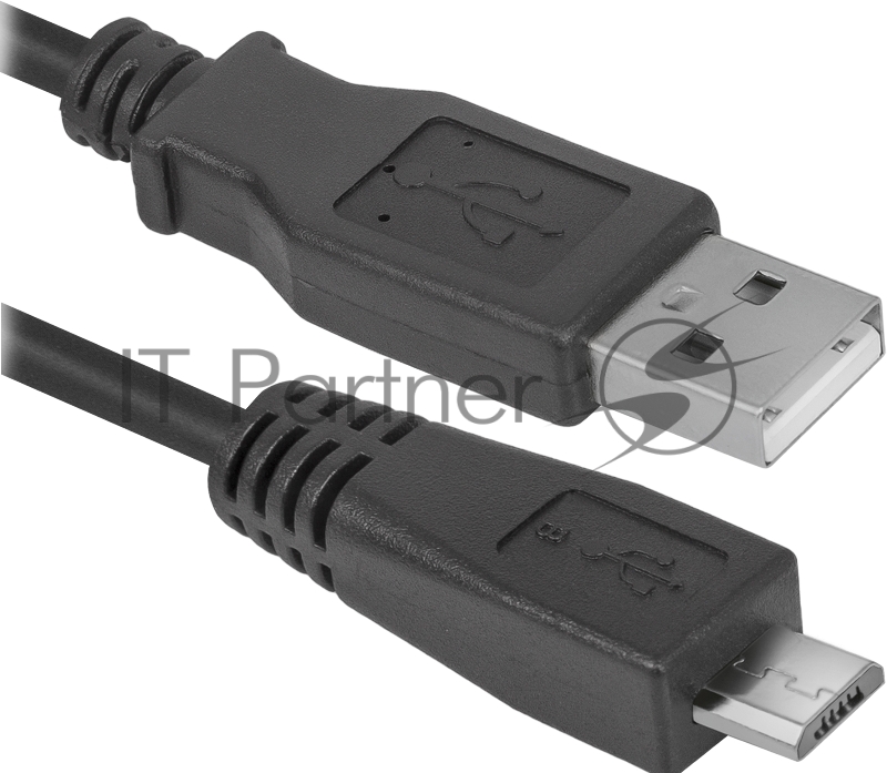 Кабель Defender USB08-06 USB 2.0 кабель для соед. USB 2.0 AM-MicroBM,1.8м, PolyBag (87459)